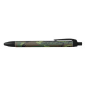 Green Forest Militaire Camo Zwarte Inkt Pen (Bovenkant)