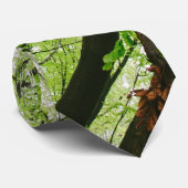 Green Forest Photography, Natuur Landscape Stropdas (Opgerold)