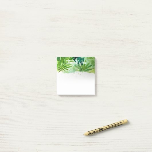 Green Forest Post-it Note (Hooponopono-reeks #3) (Op bureau)