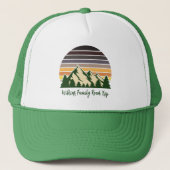 Green Forest Road Trip Cool Custom Family Trucker Pet (Voorkant)