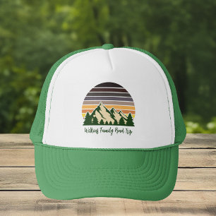 Green Forest Road Trip Cool Custom Family Trucker Pet