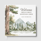 Green Forest Vacation Rental House Welcome Gastenboek (Voorkant)