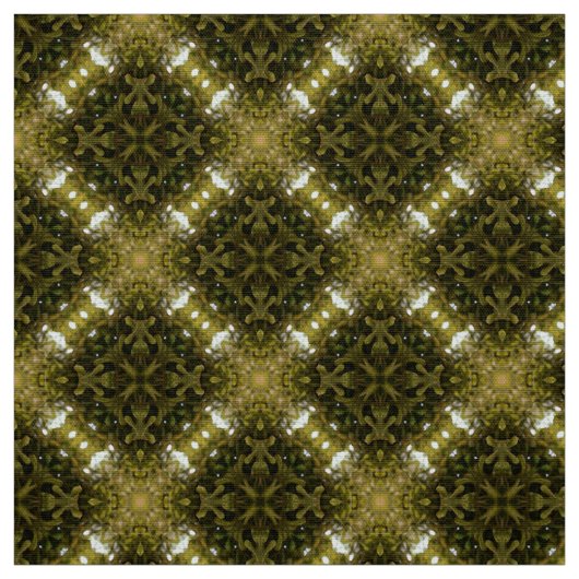 Green Formal tudens Pattern Fabric Stof (Swatch)