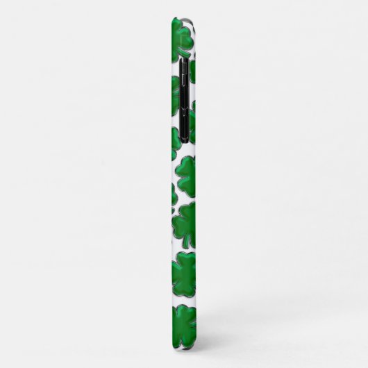 Green Four Leaf Clover Patroon Case-Mate iPhone Case (Achterkant/links)