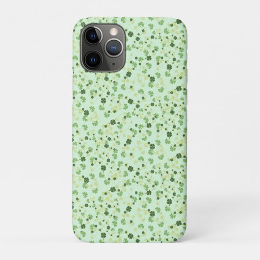 Green Four Leaf Clovers St Patricks Day Case-Mate iPhone Case (Achterkant)