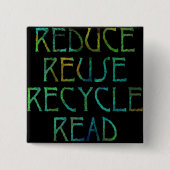 Green Four Rs Button (Voorkant)