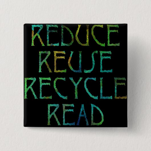 Green Four Rs Button (Voorkant)