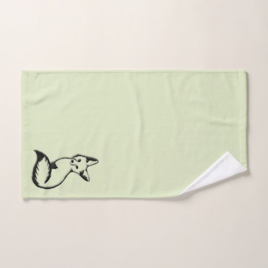 Green Fox Bad Handdoek (Handdoek)