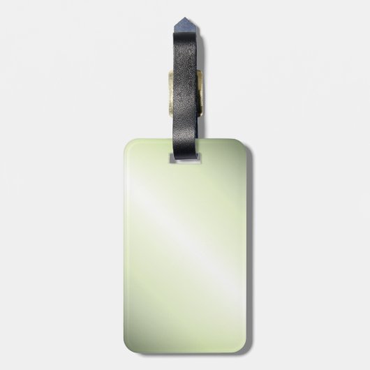 Green Fox Bagagelabel (Achterkant verticaal)