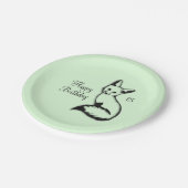 Green Fox Papieren Bordje (Gekanteld)