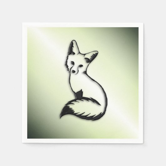 Green Fox Servet (Voorkant)