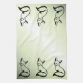 Green Fox Theedoek (Verticaal)