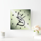 Green Fox   Vierkante Klok (Huis)