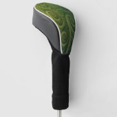 Green Fractal  Golfheadcover (Schuin)