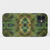 Green Fractal iPhone 5 Custom Hoesje-Mate ID Case-Mate iPhone Case (Achterkant (horizontaal))