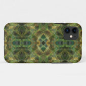 Green Fractal iPhone 5 Custom Hoesje-Mate ID Case-Mate iPhone Case (Achterkant (horizontaal))