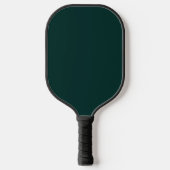 Green Fractal Pattern Pickleball Paddle (Voorkant)
