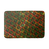 'Green framed eyes', scratches or red grating. Badmat (Voorkant)