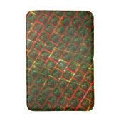 'Green framed eyes', scratches or red grating. Badmat (Voorkant Verticaal)