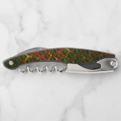 'Green framed eyes', scratches or red grating. Kurkentrekker (Achterkant)