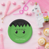 Green Frankenstein Halloween verjaardagsfeest Bord (Feest)