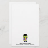 Green Frankenstein Monster Halloween (Voorkant / Achterkant)