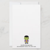 Green Frankenstein Monster Halloween (Voorkant)