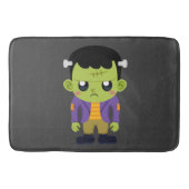 Green Frankenstein Monster Halloween Badmat (Voorkant)