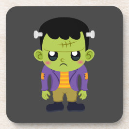 Green Frankenstein Monster Halloween Bier Onderzetter