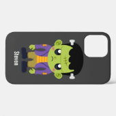 Green Frankenstein Monster Halloween Case-Mate iPhone Case (Achterkant (horizontaal))