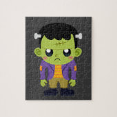 Green Frankenstein Monster Halloween Legpuzzel (Verticaal)