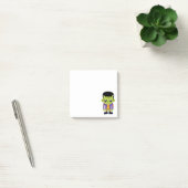 Green Frankenstein Monster Halloween Post-it® Notes (Kantoor)