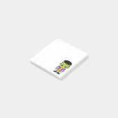 Green Frankenstein Monster Halloween Post-it® Notes (Schuin)