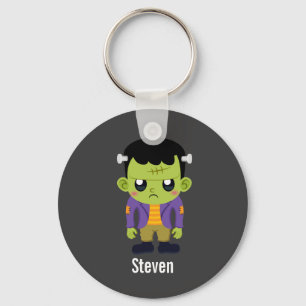 Green Frankenstein Monster Halloween Sleutelhanger