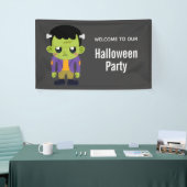 Green Frankenstein Monster Halloween Spandoek (Beurs)