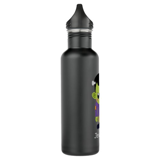 Green Frankenstein Monster Halloween Waterfles (Links)