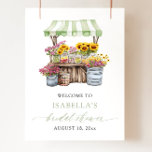 Green Fresh Off the Market Vrijgezellenfeest Welko Poster<br><div class="desc">Welkom bij de douche! 💕🛒 Zet de toon met deze Pink She’s Fresh Off the Market vrijgezellenfeest welkom poster – de perfecte mix van charme en feest! Met zacht roze tinten, speelse wilde bloemen en , op de markt geïnspireerde details, voegt dit bord een warme, stijlvolle toets toe aan uw...</div>