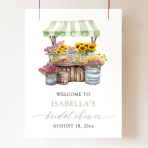 Green Fresh Off the Market Vrijgezellenfeest Welko Poster