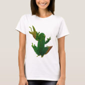 Green Frog Art T-shirt (Voorkant)