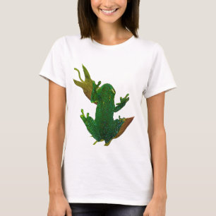 Green Frog Art T-shirt