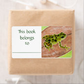 Green Frog boeketiket Etiket (Insitu)