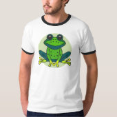 Green Frog Cartoon-74742 T-shirt (Voorkant)