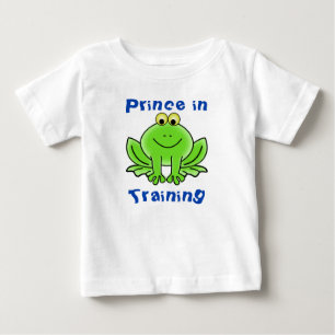 Green Frog Cartoon "Prince in Training"
