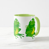 GREEN FROG CUTE GRUMPY MOK (Voorkant rechts)