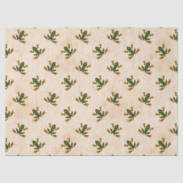 Green Frog Decoupage Tissuepapier