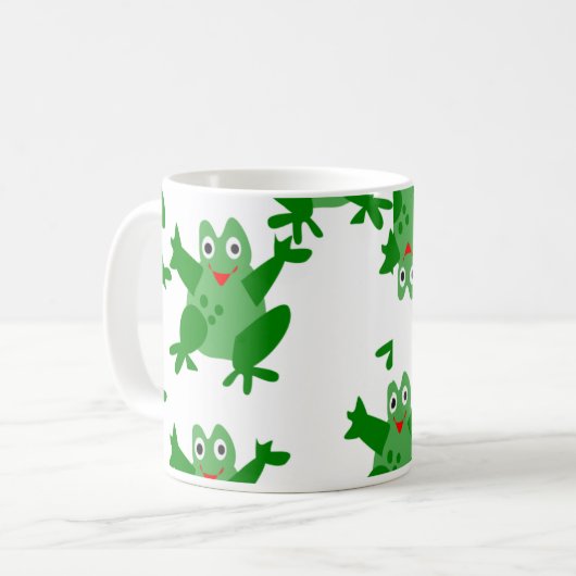 Green Frog Koffiemok (Voorkant links)