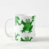 Green Frog Koffiemok (Links)