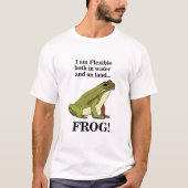 Green Frog Lovers Funny T-shirt (Voorkant)