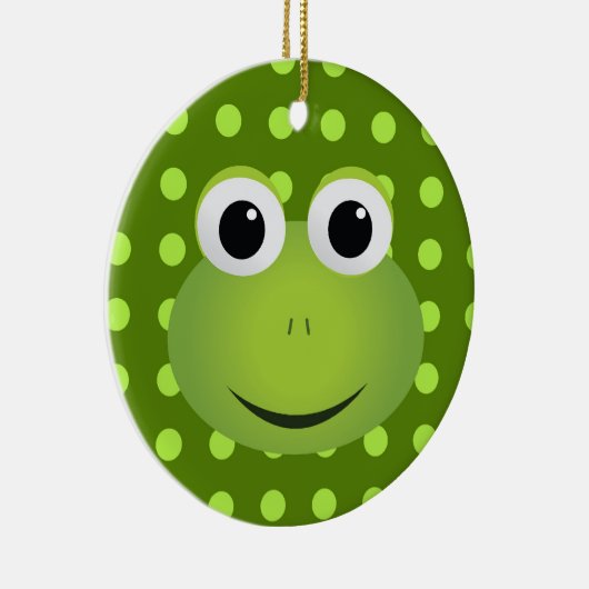 Green Frog Ornament (Rechts)