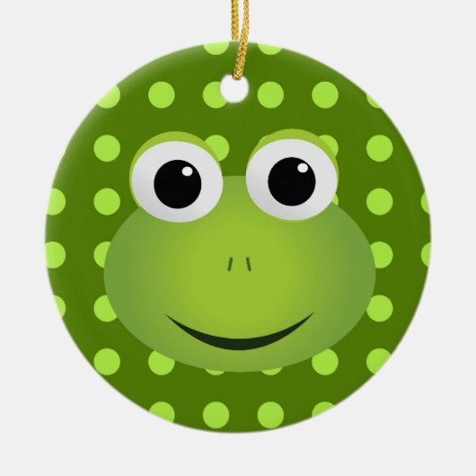 Green Frog Ornament (Voorkant)